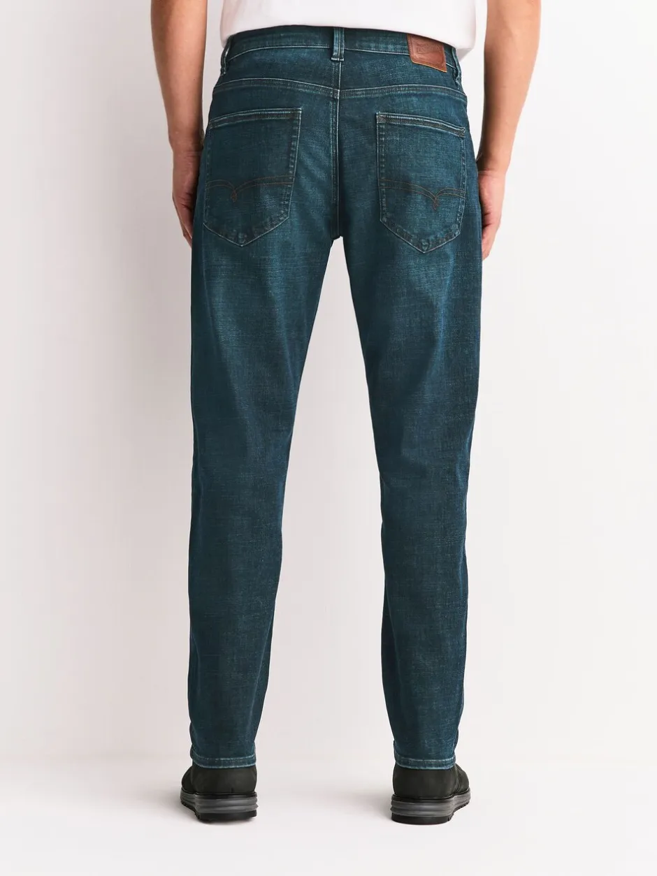 Jeans|Next Blauwe tint - Slim Fit - Motionflex jeans