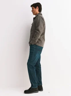 Jeans|Next Blauwe tint - Slim Fit - Motionflex jeans