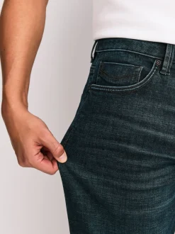 Jeans|Next Blauwe tint - Slim Fit - Motionflex jeans