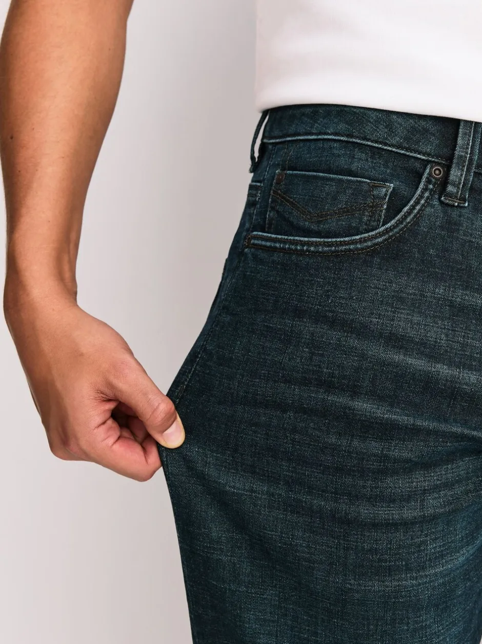 Jeans|Next Blauwe tint - Slim Fit - Motionflex jeans