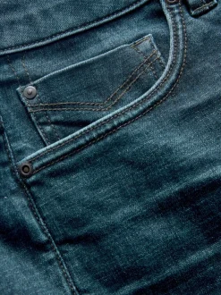 Jeans|Next Blauwe tint - Slim Fit - Motionflex jeans