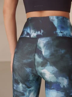 Sportkleding|Leggings En Joggingbroeken*Next Blauwe verfPrint - Power Active sportlegging