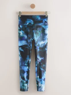 Sportkleding|Leggings En Joggingbroeken*Next Blauwe verfPrint - Power Active sportlegging