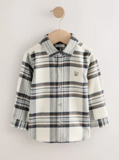 Jassen, Jacks En Kinderwagenpakjes|Jassen En Jacks*Next - Shirt met Character lange mouwen (3mnd-7jr) Blauw/ecru