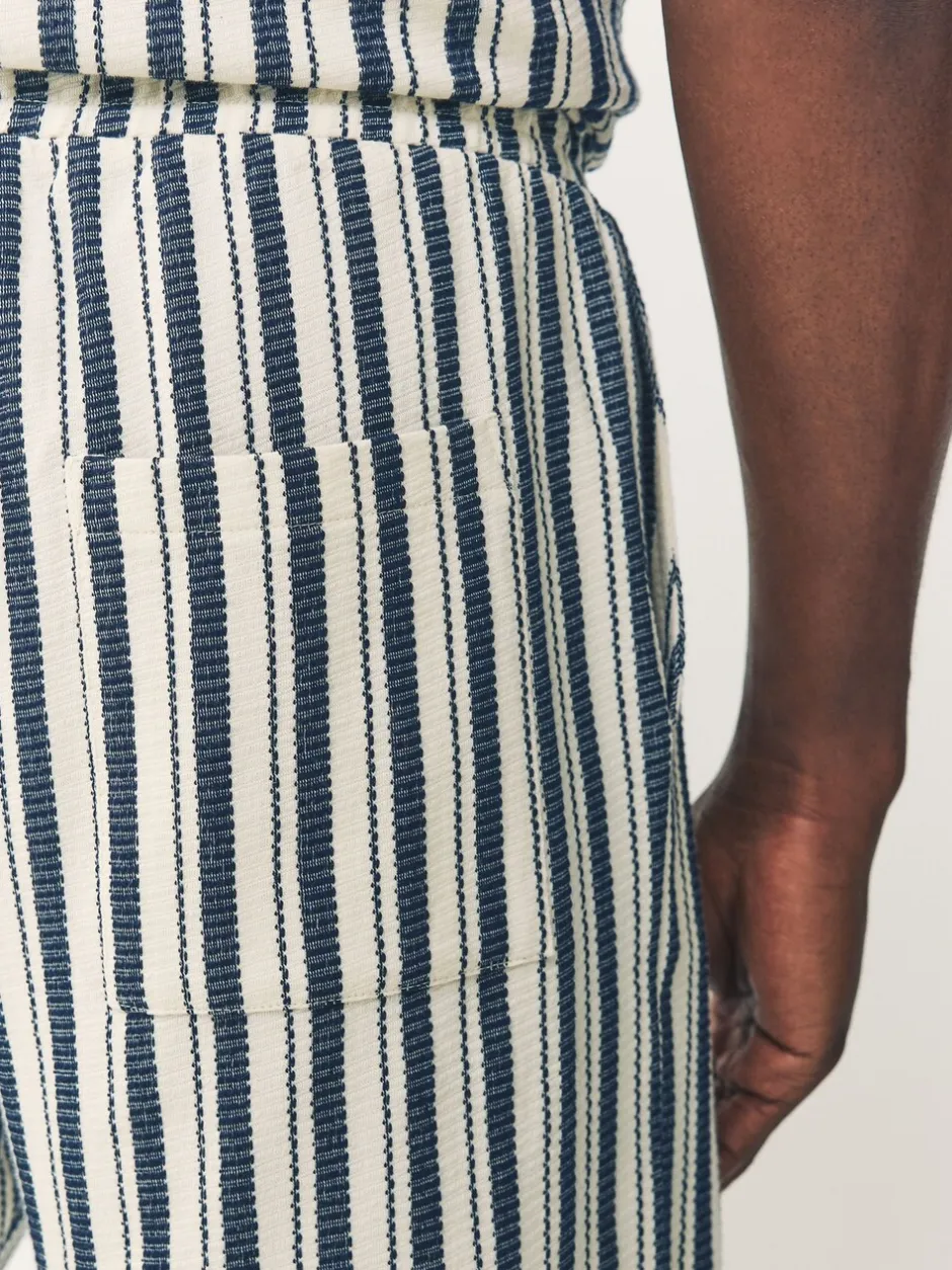 Shorts*Next Blauw/ecru - Shorts met verticale strepen