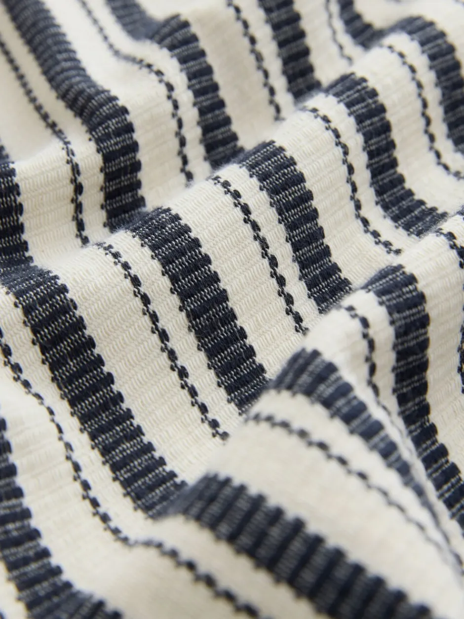 Shorts*Next Blauw/ecru - Shorts met verticale strepen