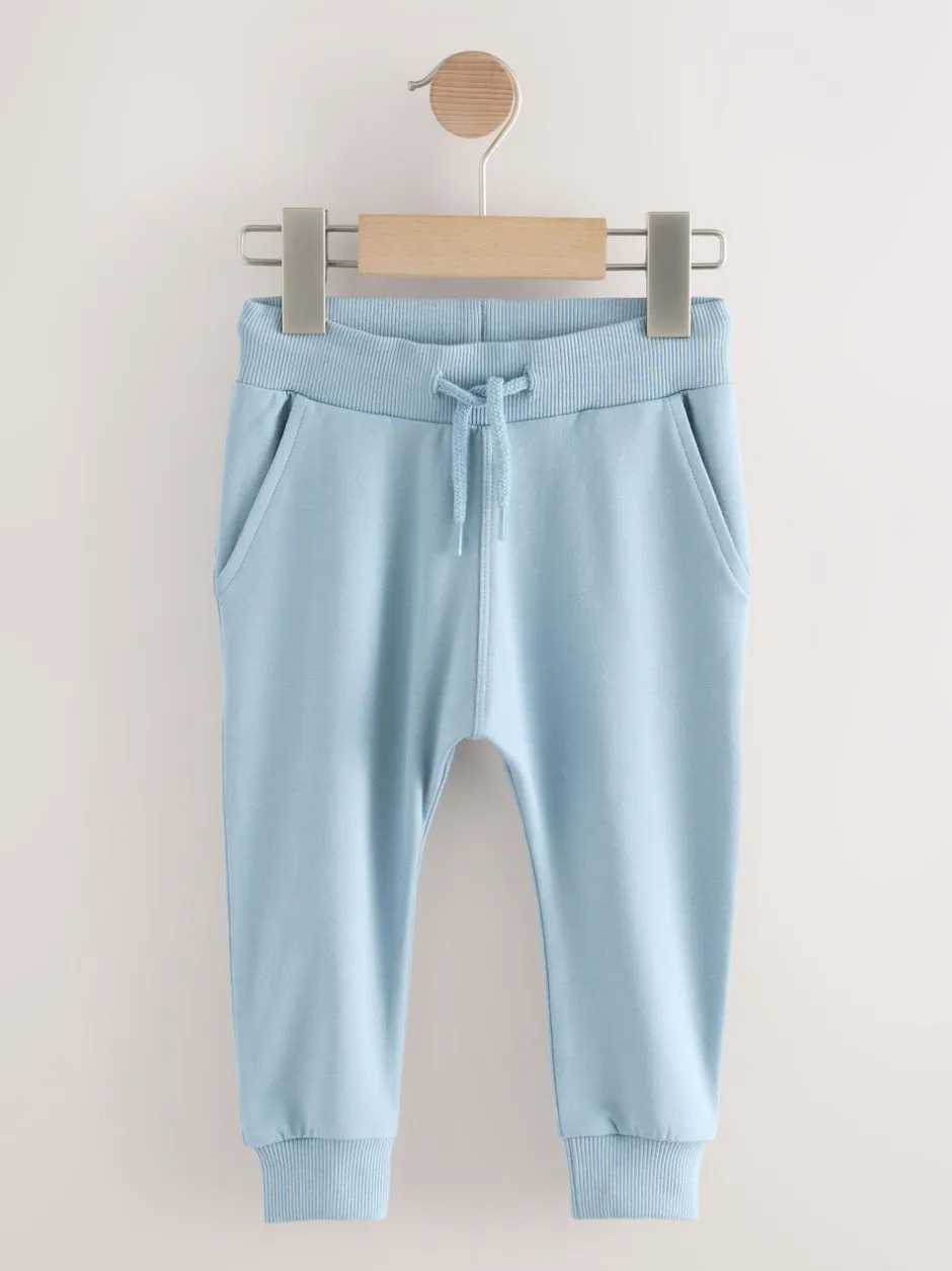 Jeans En Joggingbroeken|Joggingbroeken|Next Blauw/Ecru/Marineblauw - Verpakking van 5 joggingbroeken (3mnd-7jr)