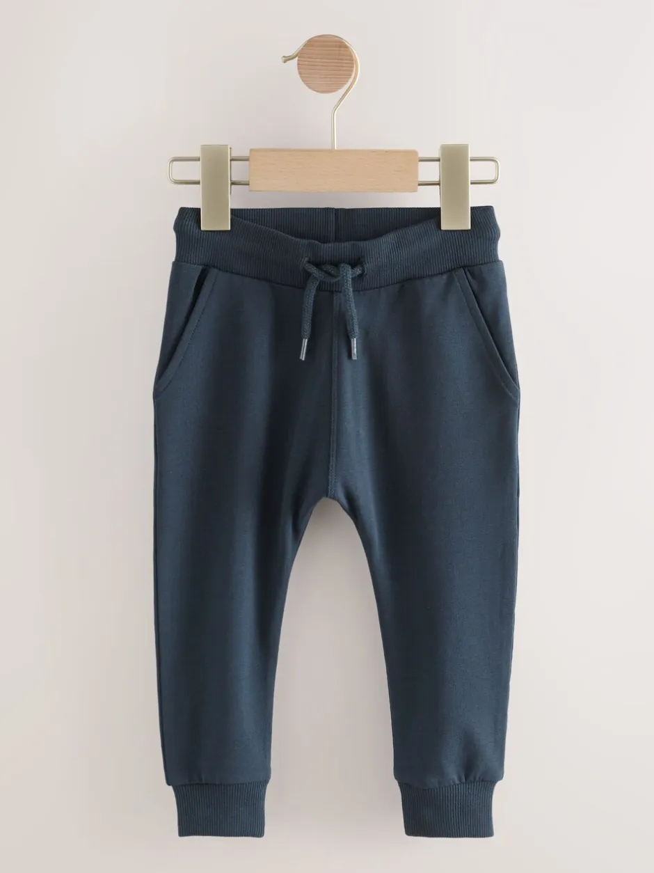 Jeans En Joggingbroeken|Joggingbroeken|Next Blauw/Ecru/Marineblauw - Verpakking van 5 joggingbroeken (3mnd-7jr)
