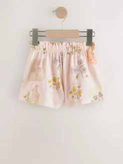 Shorts|Shorts En Rokken|Next Blauw/geel - Set van 4 shorts (3 mnd-7 jr)