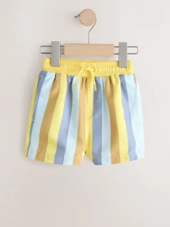 Badkleding|Badkleding*Next Blauw/geel - Swim Shorts 2 Pack (3mths-7yrs)