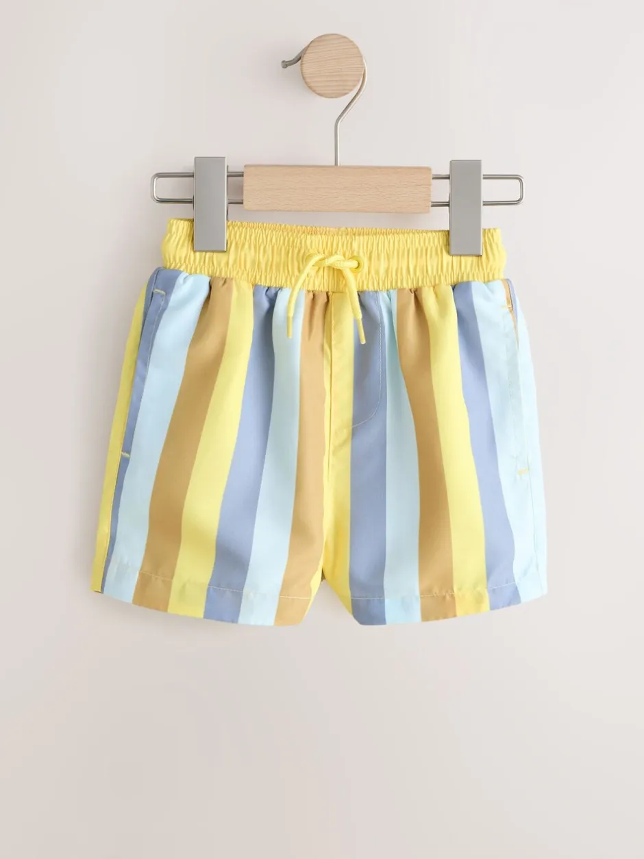 Badkleding|Badkleding*Next Blauw/geel - Swim Shorts 2 Pack (3mths-7yrs)