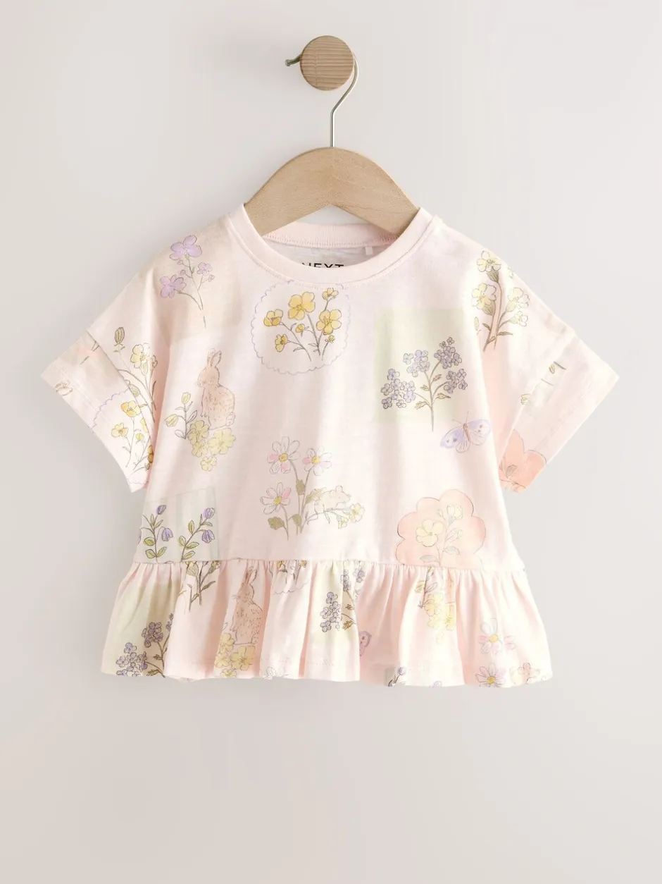 Tops|T-Shirts|Next Blauw/geel - T-Shirts 4 Pack (3mths-7yrs)