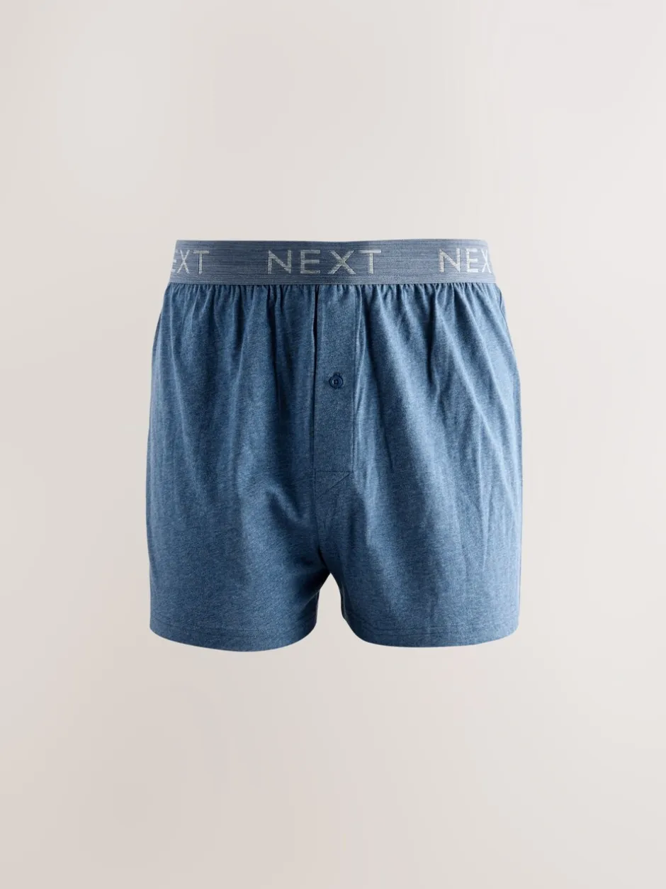 Ondergoed|Ondergoed|Next - Losse Boxer 5 set Blauw/grijs
