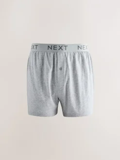 Ondergoed|Ondergoed|Next - Losse Boxer 5 set Blauw/grijs