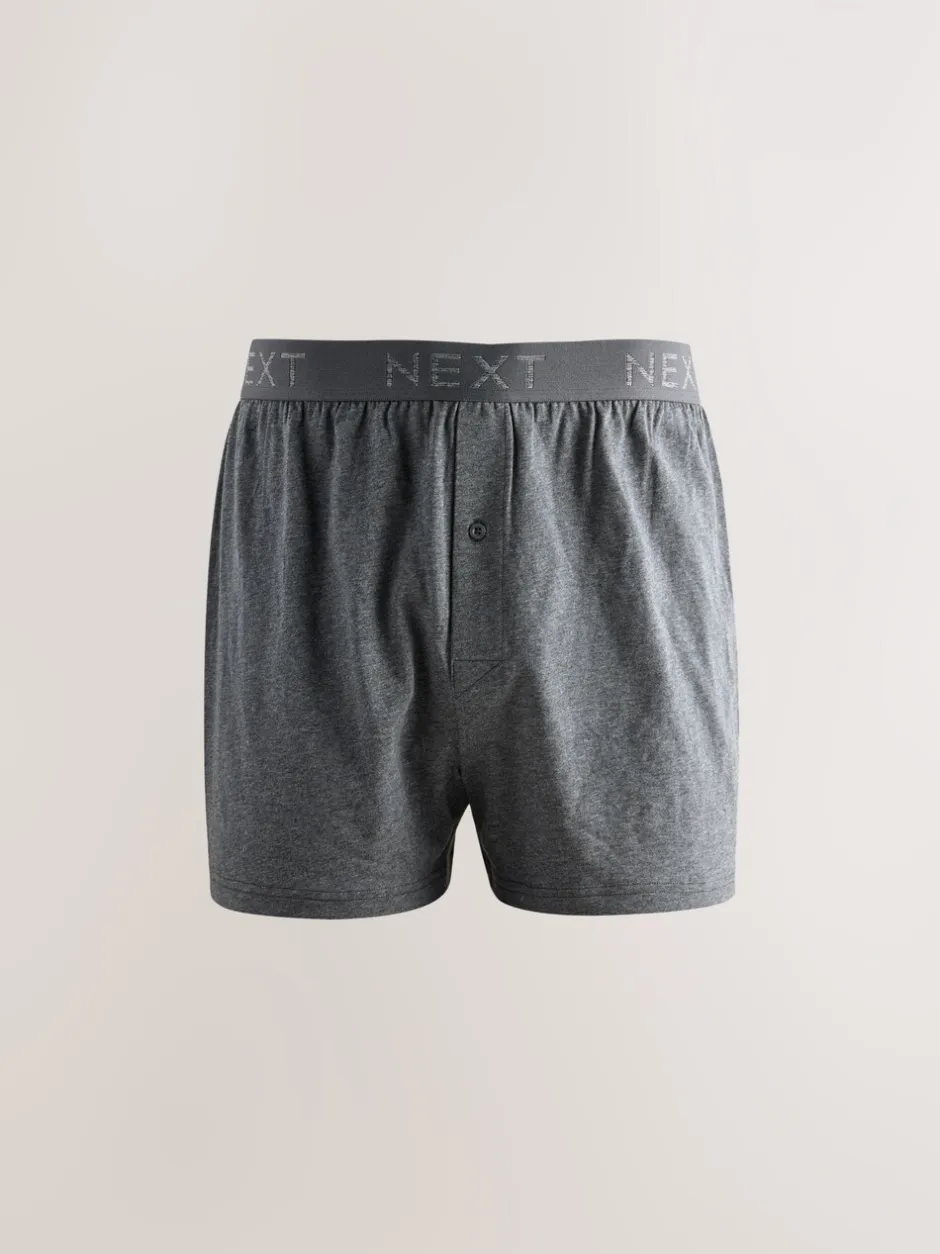 Ondergoed|Ondergoed|Next - Losse Boxer 5 set Blauw/grijs