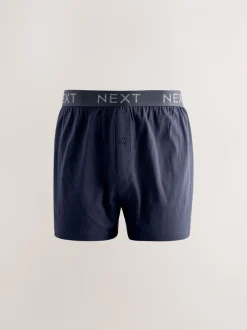 Ondergoed|Ondergoed|Next - Losse Boxer 5 set Blauw/grijs