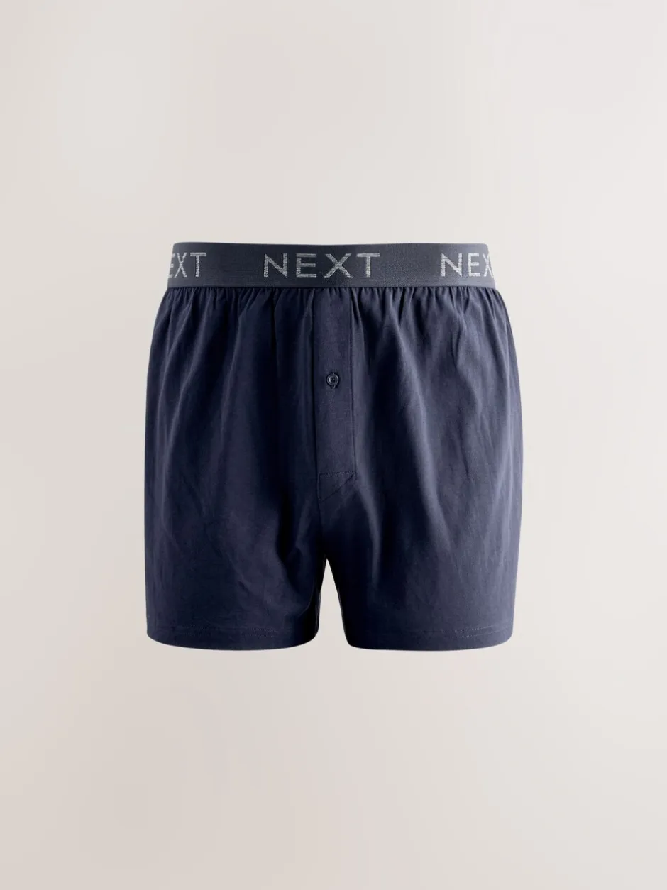 Ondergoed|Ondergoed|Next - Losse Boxer 5 set Blauw/grijs