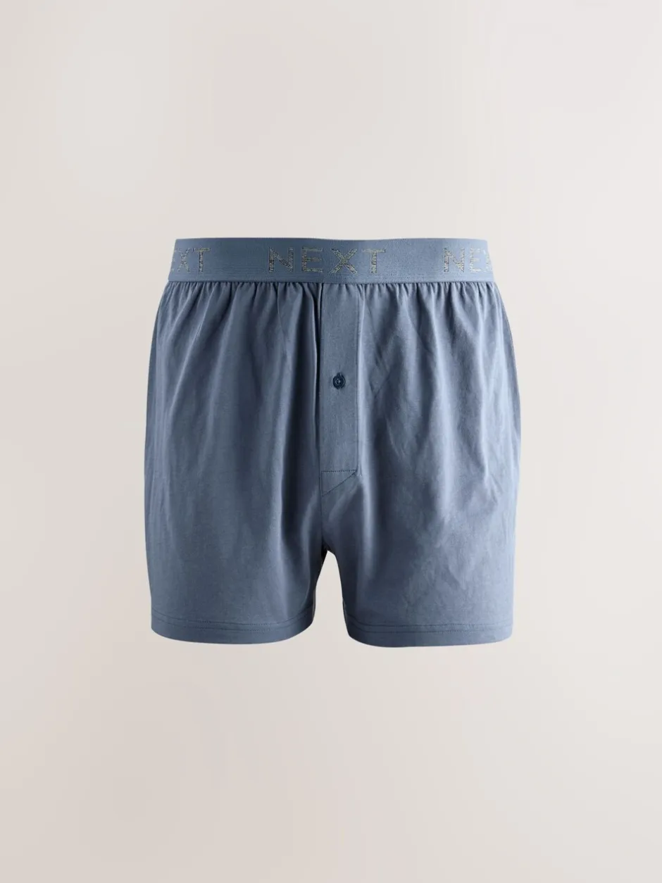 Ondergoed|Ondergoed|Next - Losse Boxer 5 set Blauw/grijs