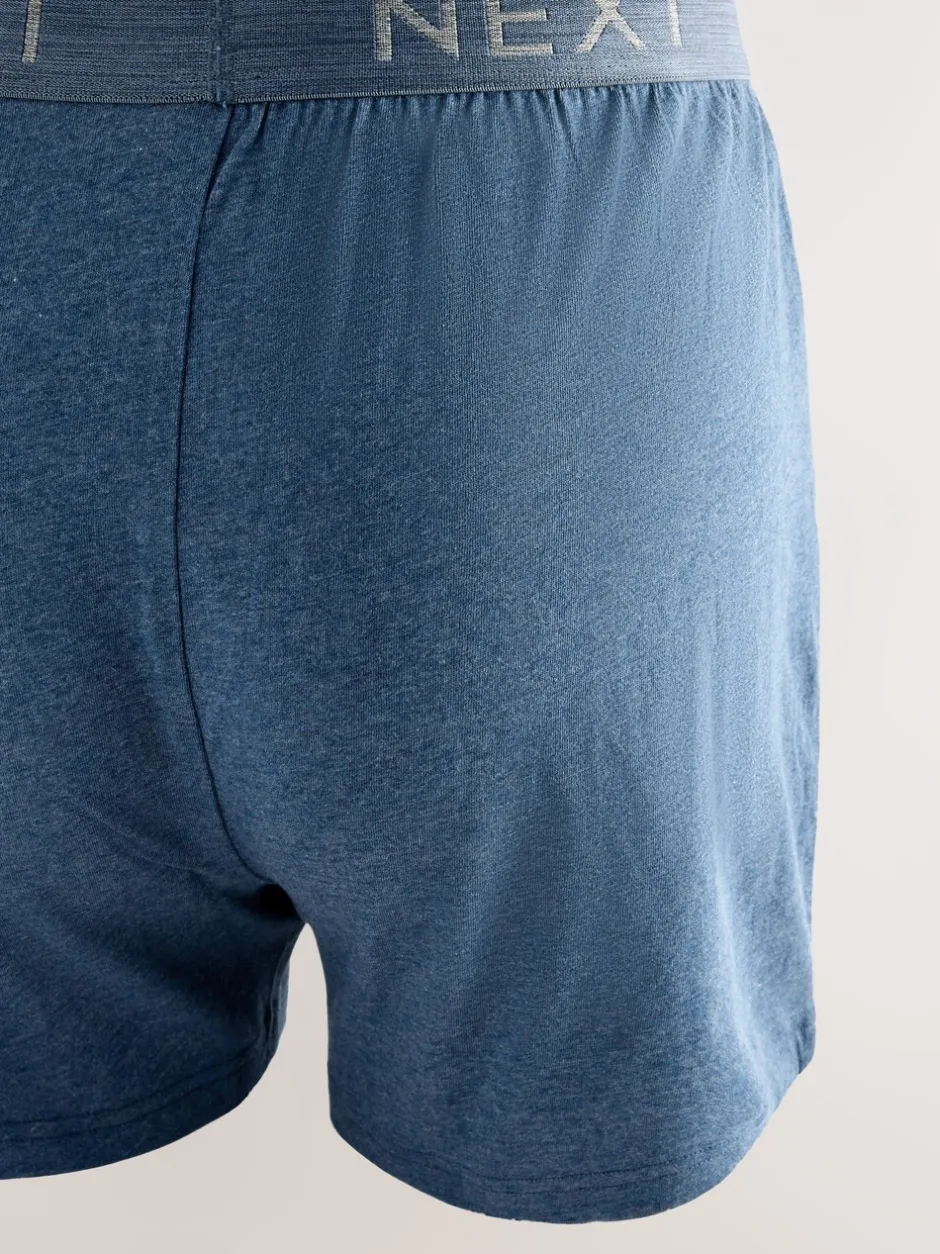 Ondergoed|Ondergoed|Next - Losse Boxer 5 set Blauw/grijs