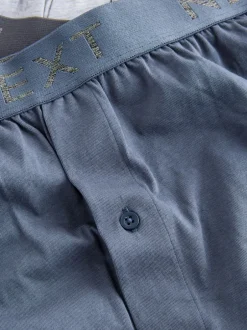 Ondergoed|Ondergoed|Next - Losse Boxer 5 set Blauw/grijs
