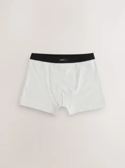 Ondergoed|Next - Set van 10 boxershorts met zachte tailleband (2-16 jr) Blauw/grijs