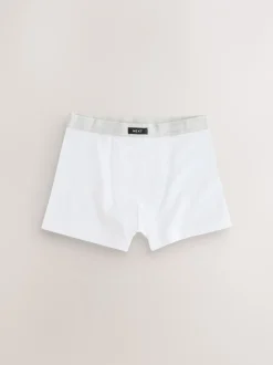 Ondergoed|Next - Set van 10 boxershorts met zachte tailleband (2-16 jr) Blauw/grijs