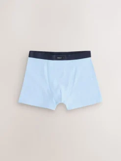 Ondergoed|Next - Set van 10 boxershorts met zachte tailleband (2-16 jr) Blauw/grijs