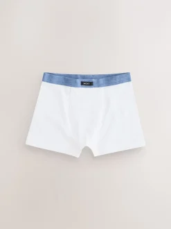Ondergoed|Next - Set van 10 boxershorts met zachte tailleband (2-16 jr) Blauw/grijs