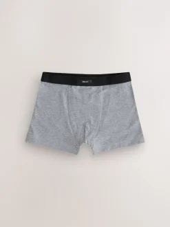 Ondergoed|Next - Set van 10 boxershorts met zachte tailleband (2-16 jr) Blauw/grijs