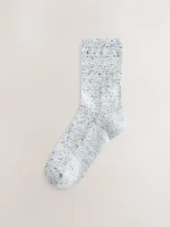Sokken En Panty's*Next - Set van 4 paar sokken met kussenzool Blauw/grijs