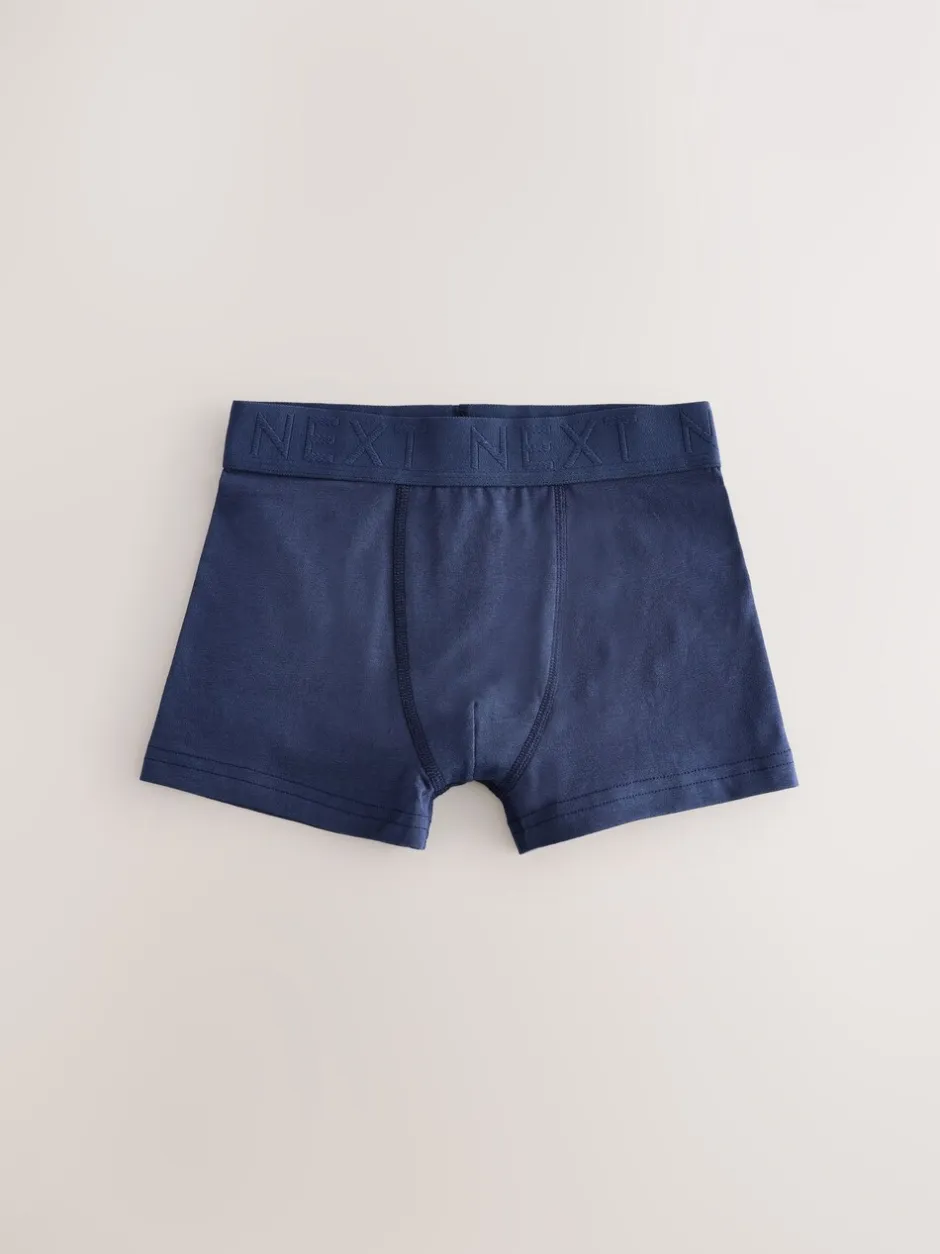 Ondergoed|Next Blauw/grijs - Verpakking van 7 trunks (2-16jr)