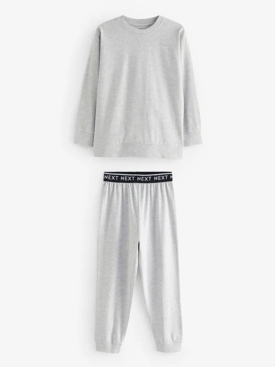 Pyjama's|Nachtkleding En Pyjama's|Next Blauw/grijs/antracietkleurig - Pyjama met korte pijpen 3 stuks (3-16jaar) (3-16jaar)