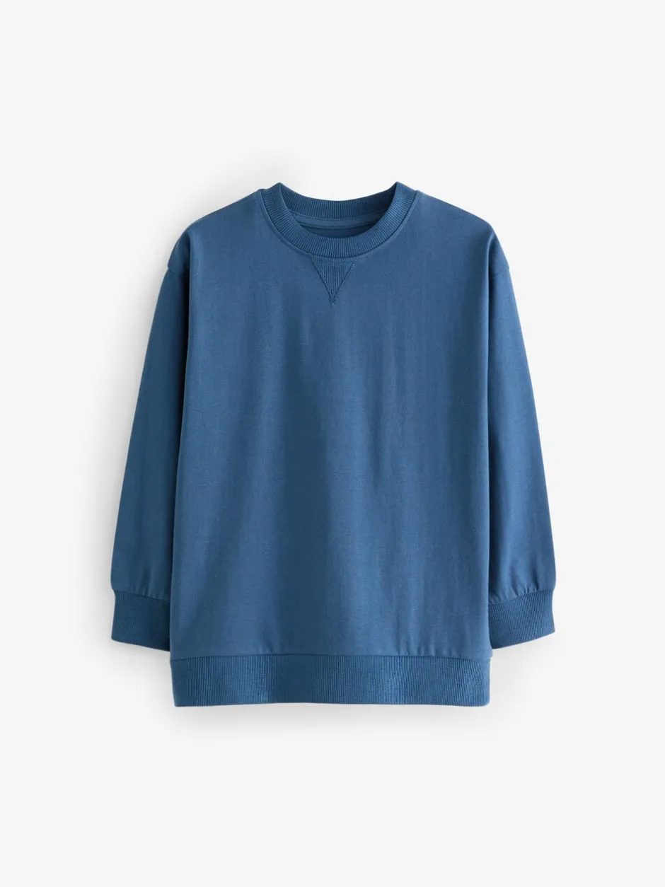 Pyjama's|Nachtkleding En Pyjama's|Next Blauw/grijs/antracietkleurig - Pyjama met korte pijpen 3 stuks (3-16jaar) (3-16jaar)