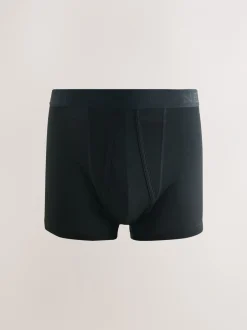 Ondergoed|Ondergoed*Next - Verpakking van 5 - Boxershorts met A-voorkant Blauw/grijs/ecru/rood/zwart