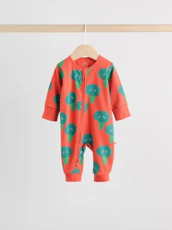 Multipacks|Babypakjes En Babypyjama's|Next Blauwgroen - 3 Pack Baby-pyjama's met tweewegrits (0mnd -3jr)