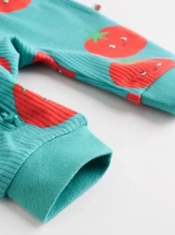 Multipacks|Babypakjes En Babypyjama's|Next Blauwgroen - 3 Pack Baby-pyjama's met tweewegrits (0mnd -3jr)