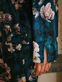 Pyjama's|Loungewear*B by Ted Baker - Cosy Twosie Pyjamas Blauwgroen