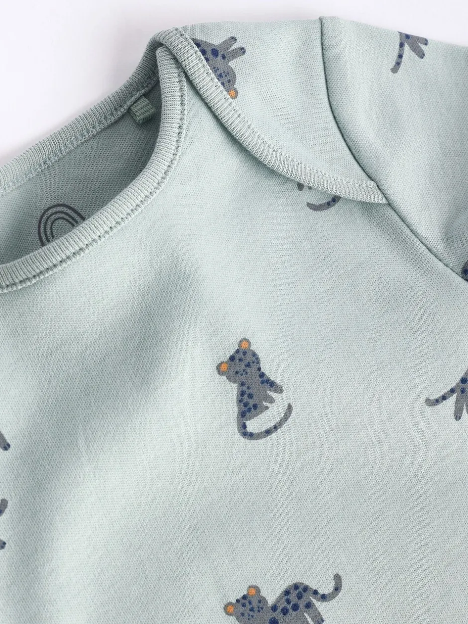 Rompertjes En Hemdjes|Rompertjes En Hemdjes|Next Blauwgroen - Baby 100% katoenen bodysuits verpakking van 7