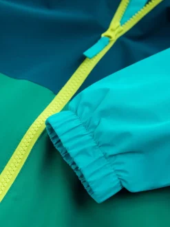 Jassen, Jacks En Kinderwagenpakjes|Jassen En Jacks|Next Blauw/Groen - Colourblock Puddlesuit (3mths-7yrs)