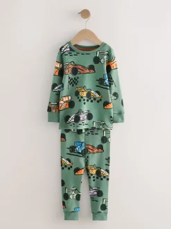Nachtkleding En Pyjama's|Pyjama's*Next Blauw/Groen - Mini Knusse Pyjama's 3 Set (9mnd-10jr)