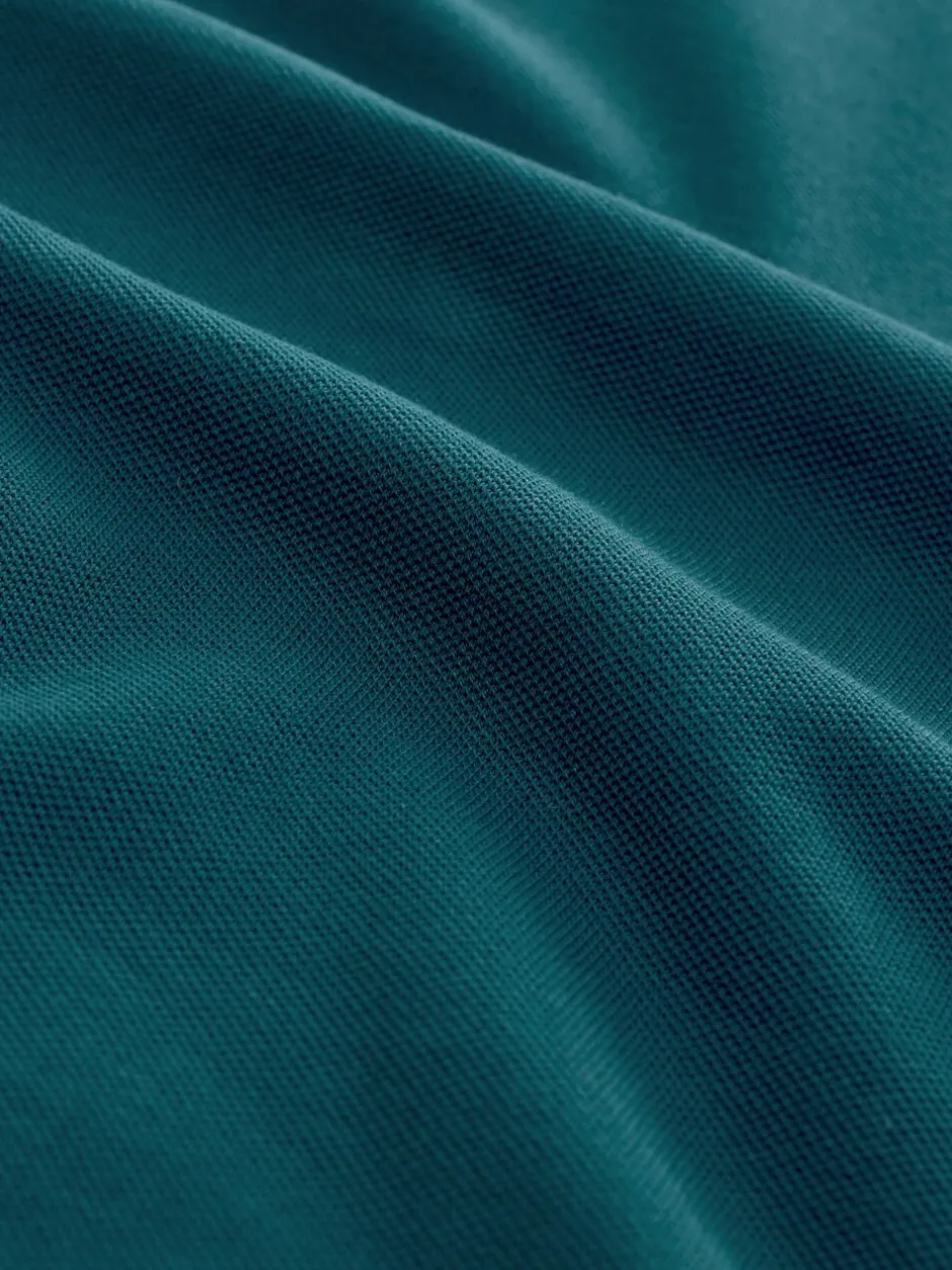 Poloshirts*Next Blauwgroen - Normale Pasvorm - Piqué poloshirt met korte mouwen