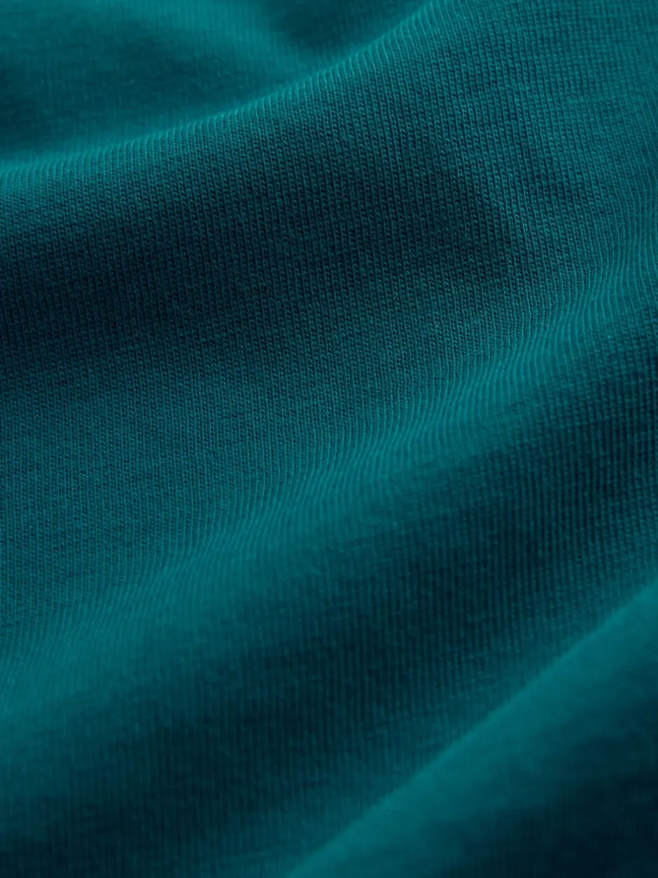 T-Shirts En Hemden|Next Blauwgroen - Normale Pasvorm - Essentieel katoenen T-shirt met ronde hals