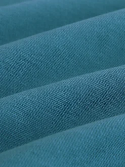 T-Shirts|Tops*Next Blauwgroen - Relaxed Fit Long Sleeve Heavyweight T-Shirt (3-16yrs)