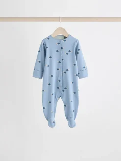 Multipacks|Babypakjes En Babypyjama's*Next Blauwgroen - Set van 5 baby-pyjama's met patroon (0-2jr)