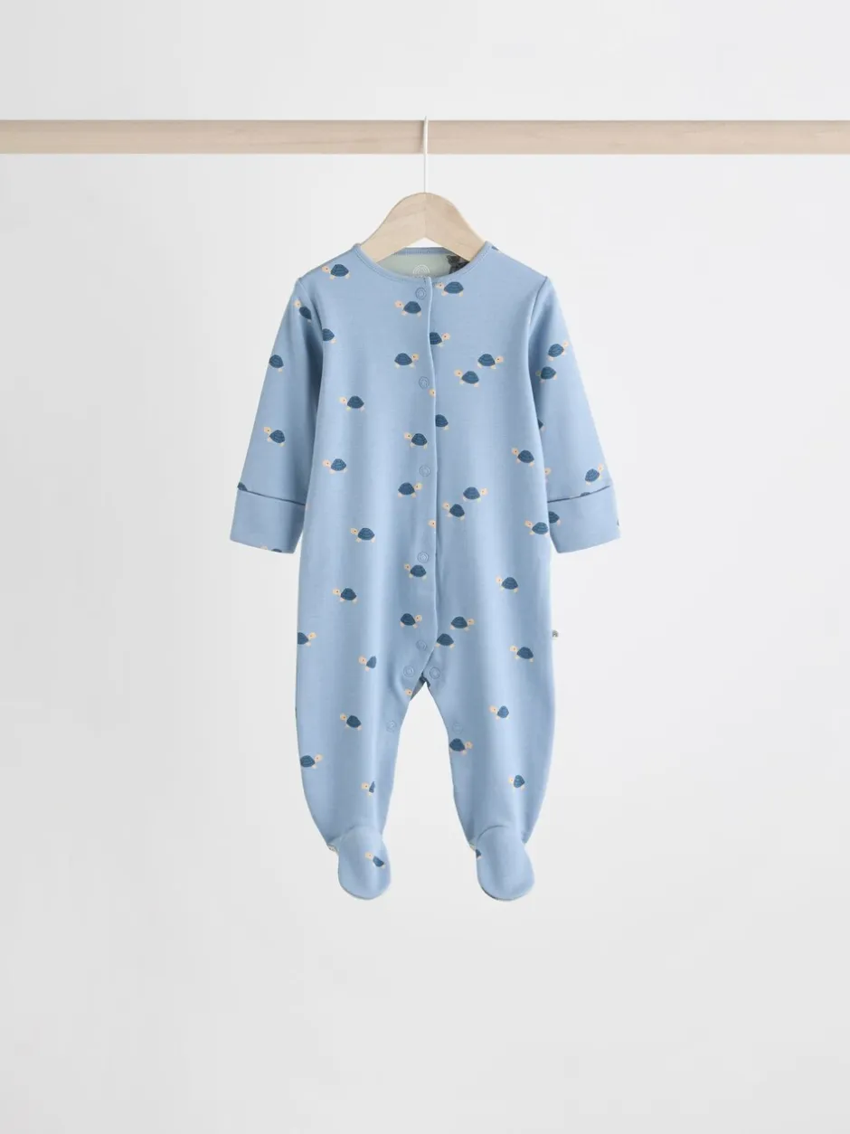 Multipacks|Babypakjes En Babypyjama's*Next Blauwgroen - Set van 5 baby-pyjama's met patroon (0-2jr)