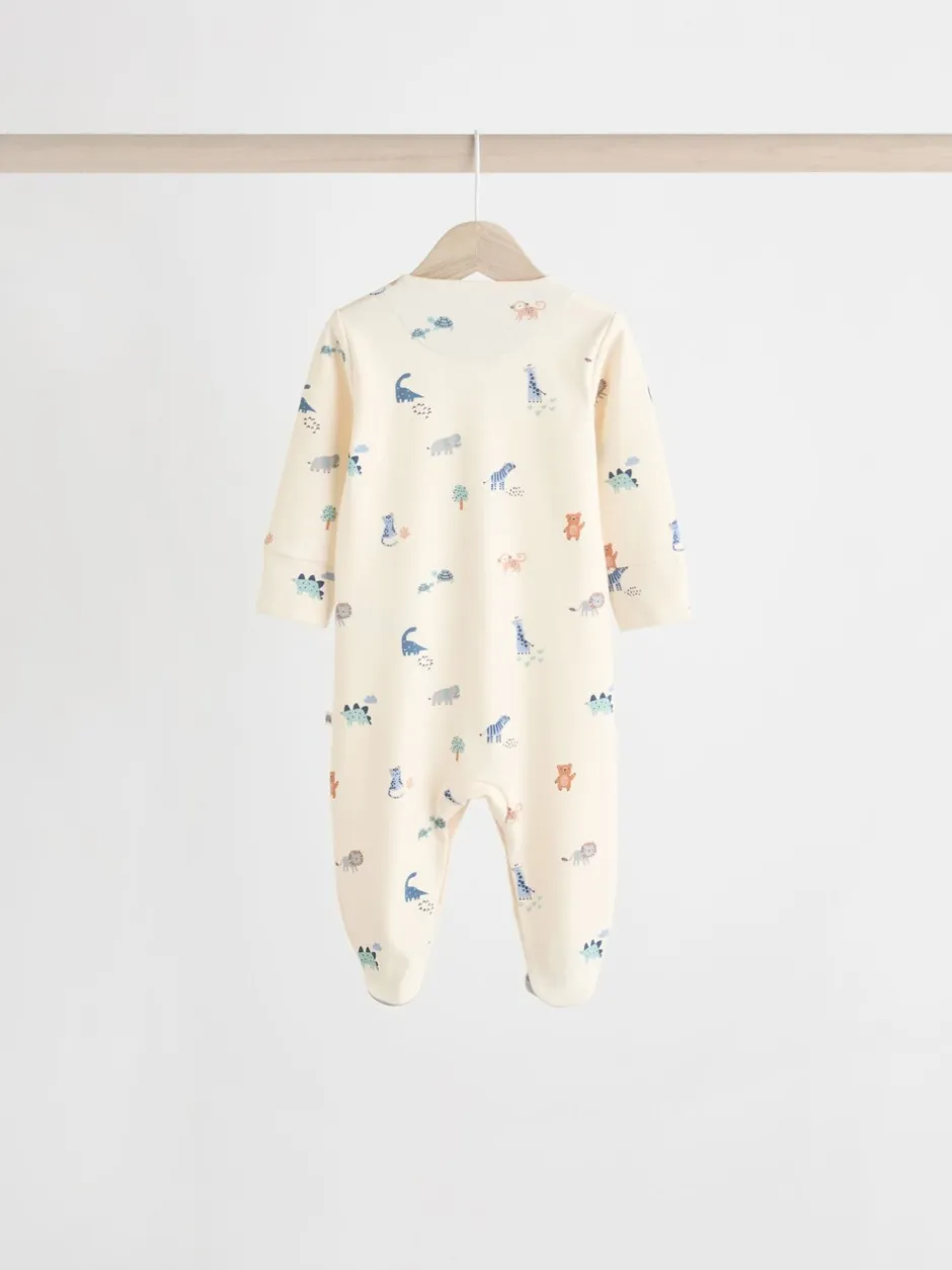 Multipacks|Babypakjes En Babypyjama's*Next Blauwgroen - Set van 5 baby-pyjama's met patroon (0-2jr)