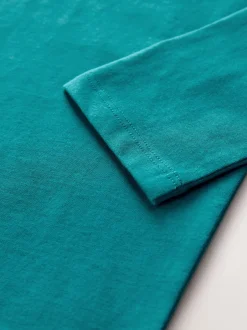 T-Shirts|Tops|Next - Top met lange mouwen (3-16jr) Blauwgroen