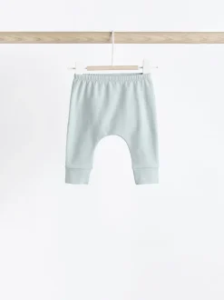 Multipacks|Next - Verpakking van 4 babyleggings (0 mnd -3 jr) Blauwgroen