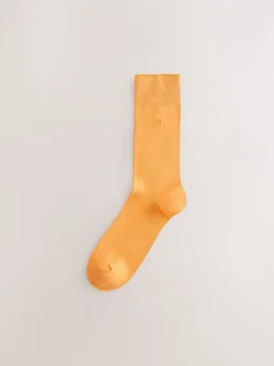Sokken|Sokken|Next - Verpakking van 8 - Frisblijvende sokken met borduursel Blauw/groen/paars