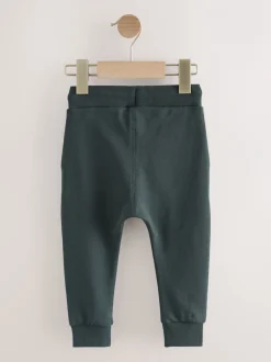 Multipacks|Jeans En Joggingbroeken|Next - Set van 3 superskinny joggingbroeken (3 mnd-7 jr) Blauw/Lichtbruin/Antracietgrijs